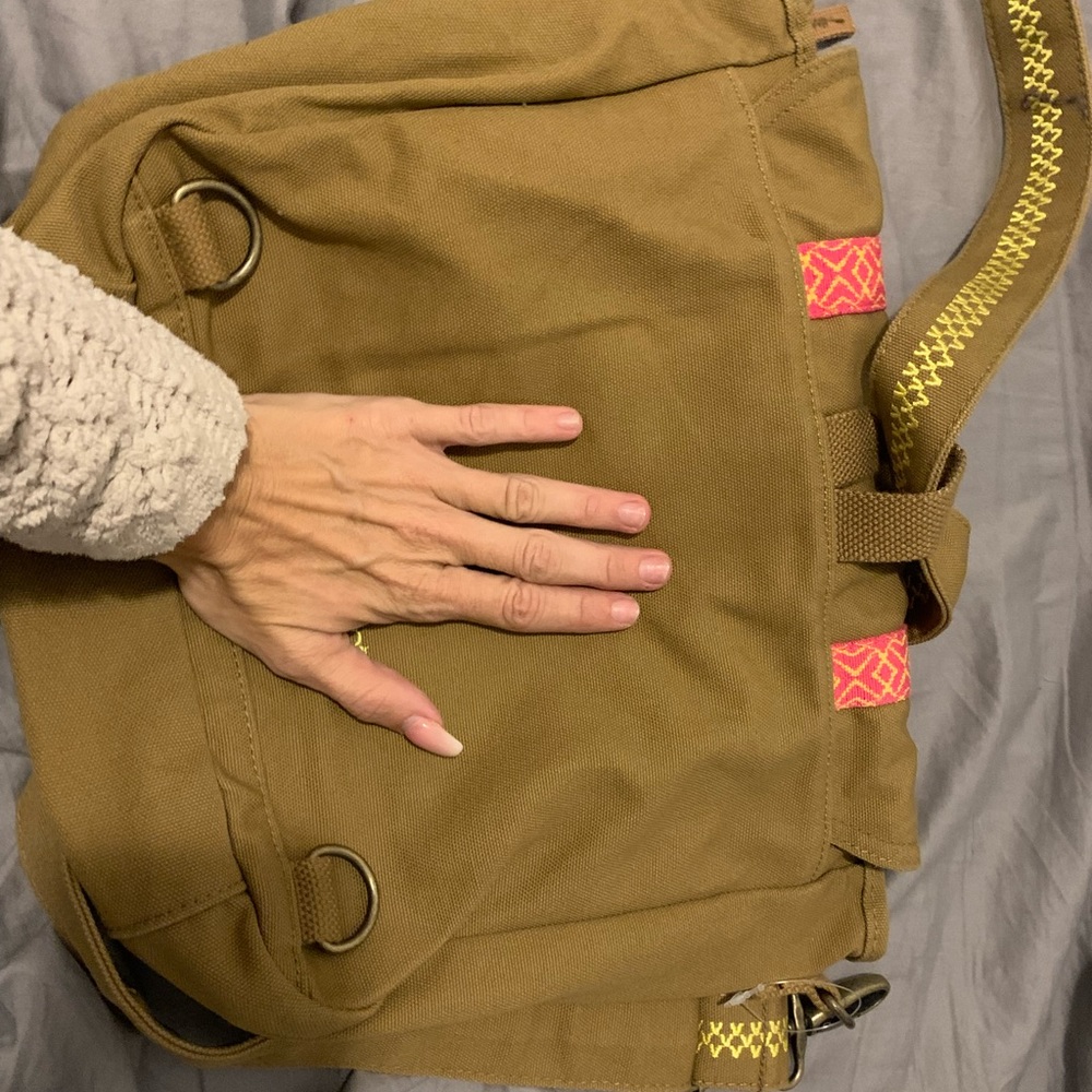 American girl canvas tote